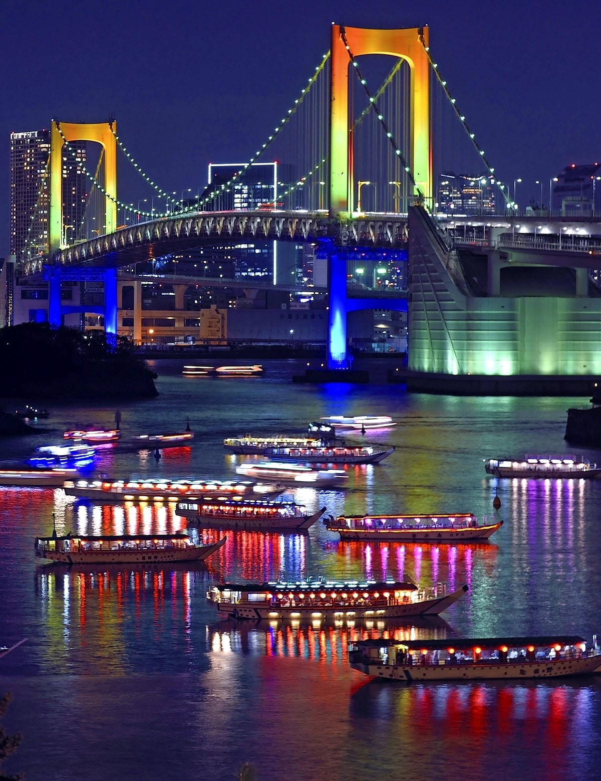 night cruise japan tokyo