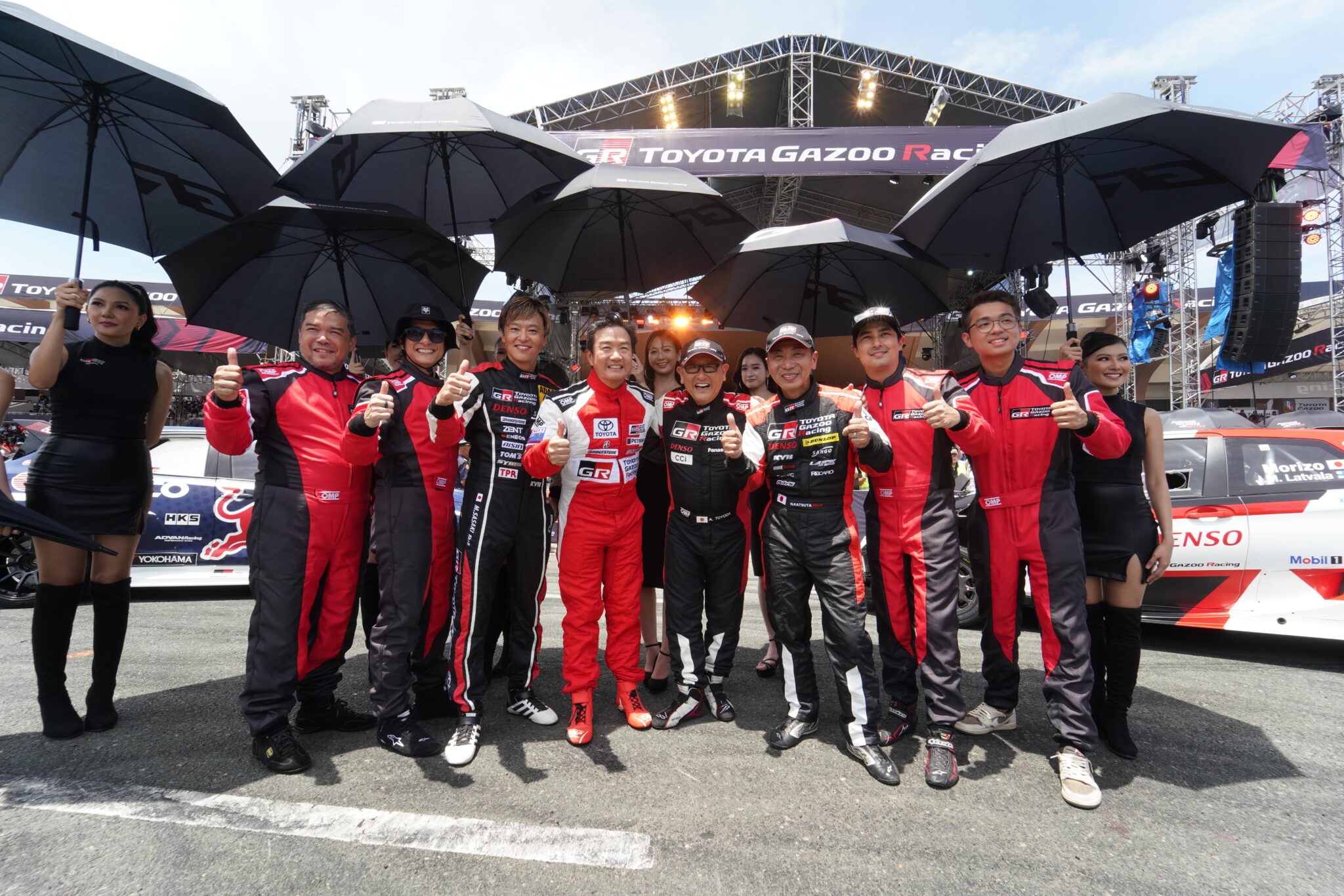 Buz Post Racing Toyota Motor Philippines Celebrates Love for Cars with Morizo and Fans ...